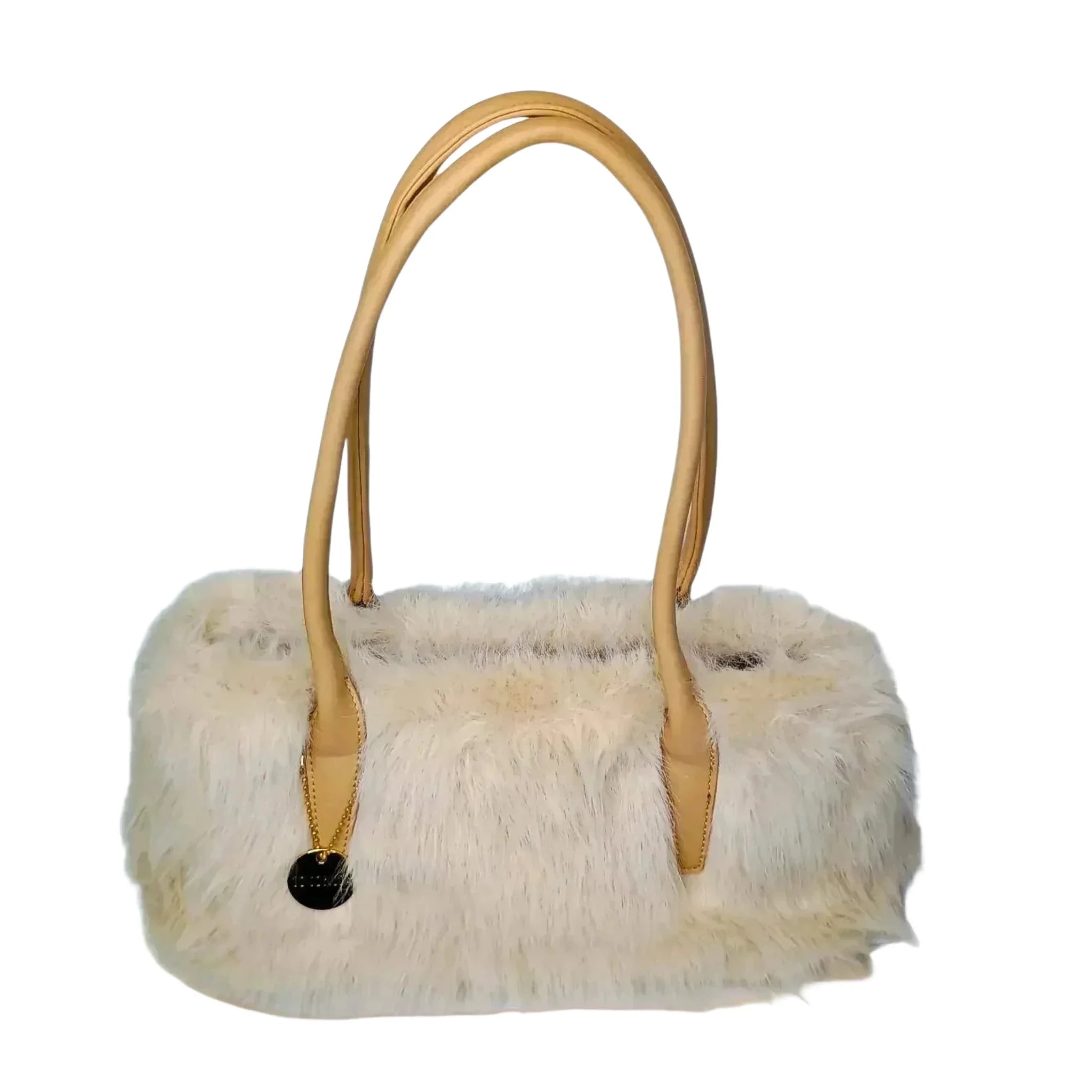 Coconuda Borsa a Mano in Ecopelle e Pelliccia Sintetica - Stile Donna Bags