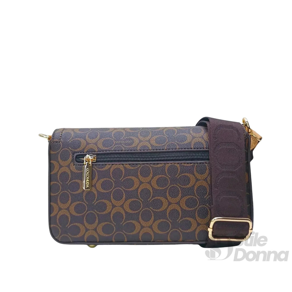 Coconuda Borsa a Tracolla in Ecopelle con Chiusura Magnetica - Stile Donna Bags