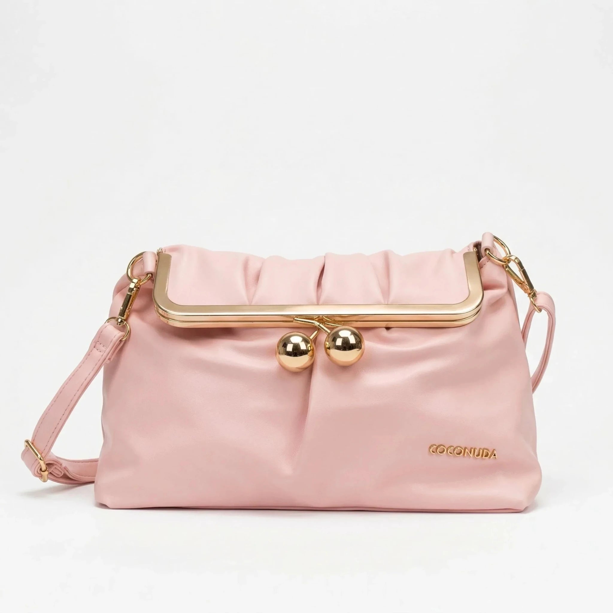 Coconuda Pochette in Ecopelle Morbida con Chiusura a Scatto - Stile Donna Bags
