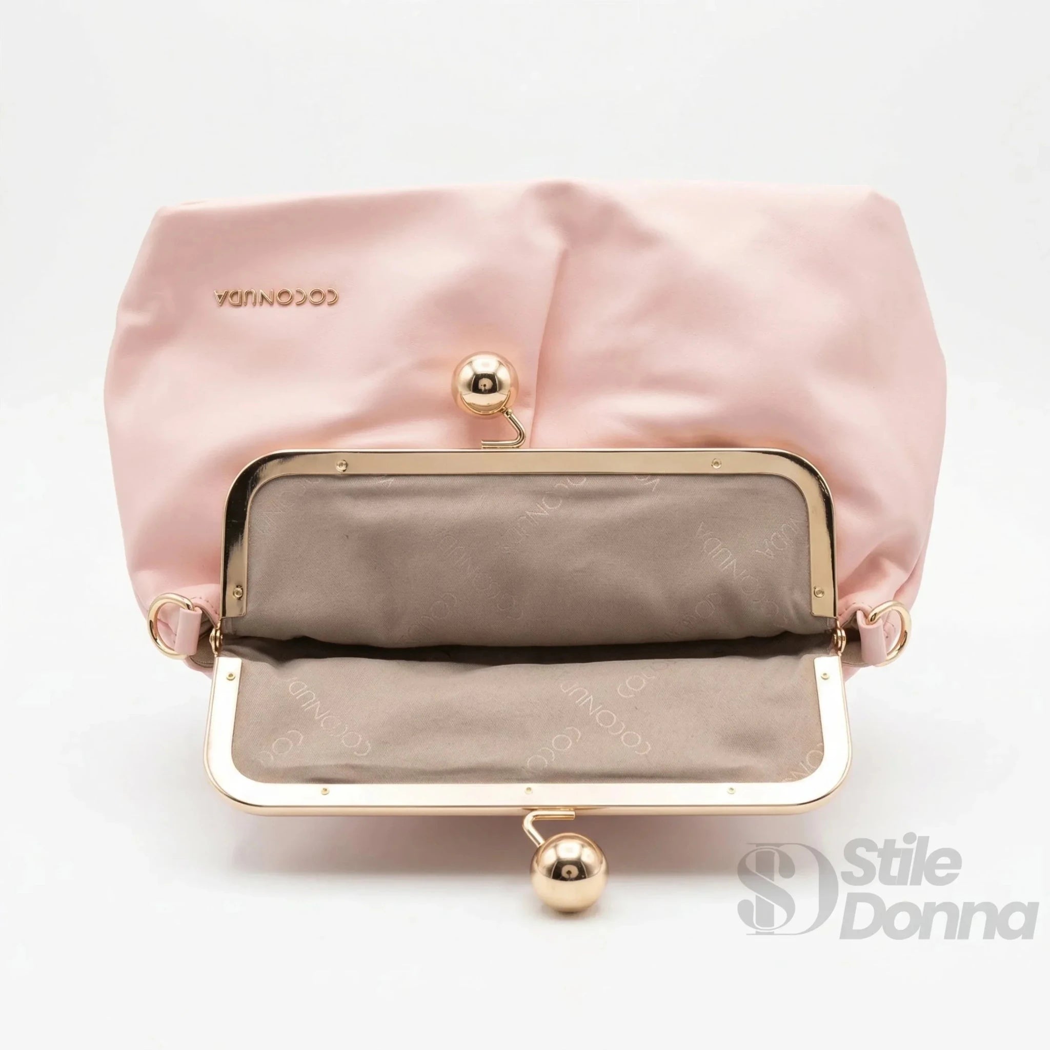 Coconuda Pochette in Ecopelle Morbida con Chiusura a Scatto - Stile Donna Bags