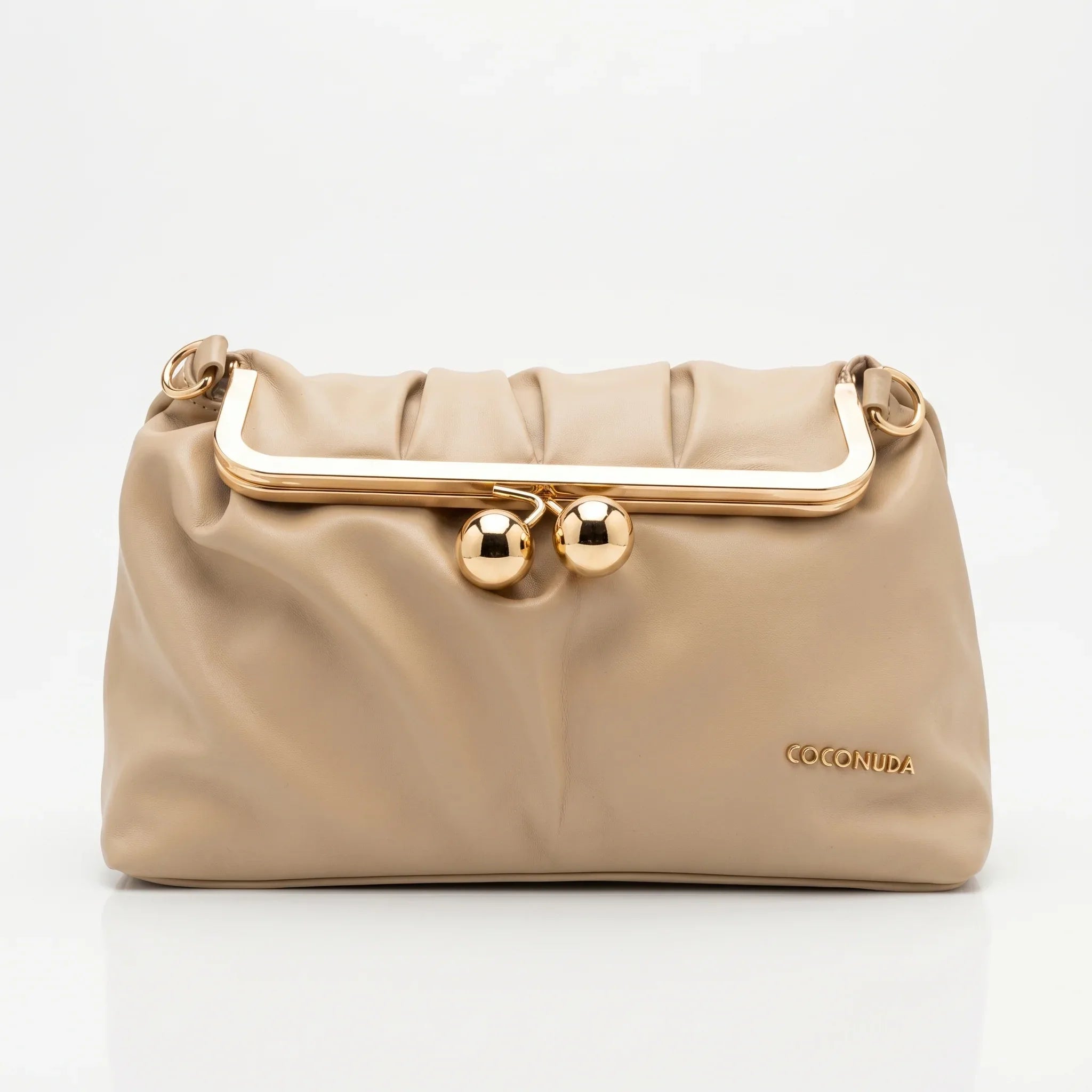 Coconuda Pochette in Ecopelle Morbida con Chiusura a Scatto - Stile Donna Bags