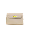 Enrico Coveri Borsa a Tracolla in Ecopelle con Lucchetto Oro - Stile Donna Bags