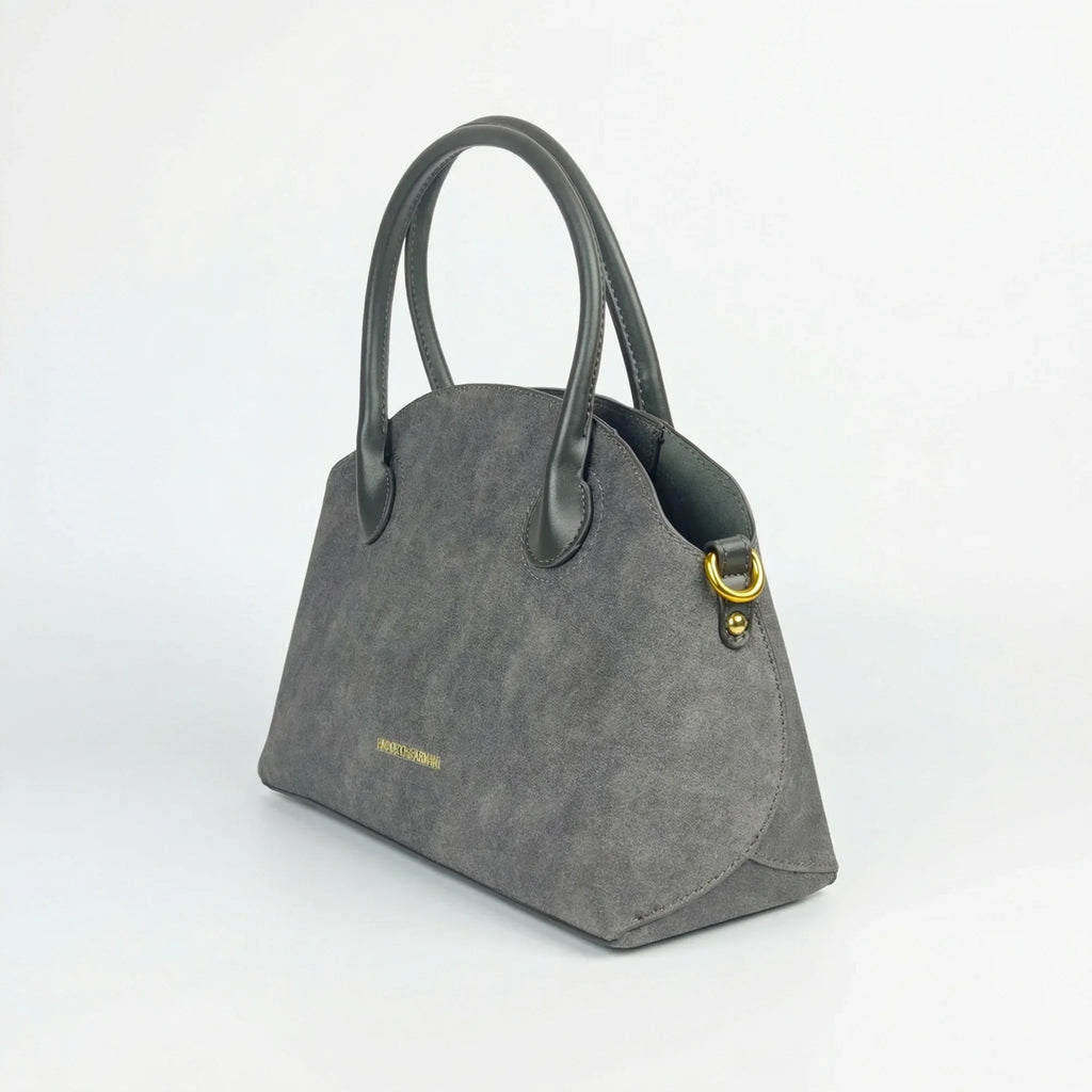 Enrico Coveri Set Borse in Ecopelle Effetto Suede - Stile Donna Bags