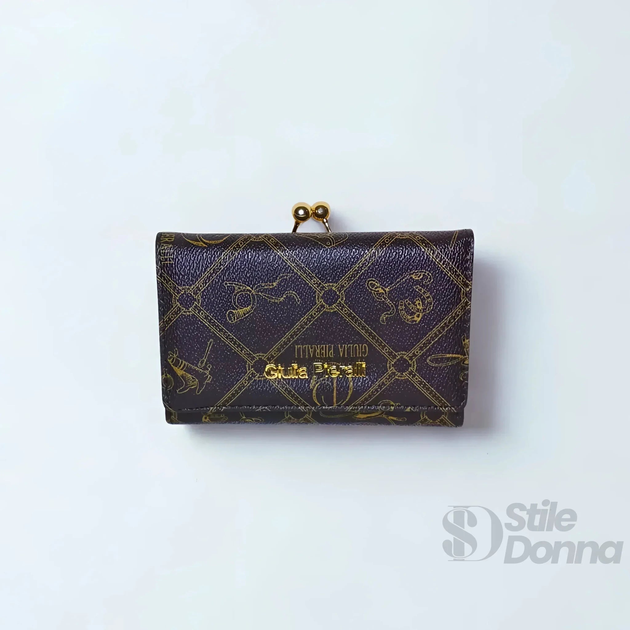 Giulia Pieralli Portafoglio a Mano in Ecopelle - Stile Donna Bags