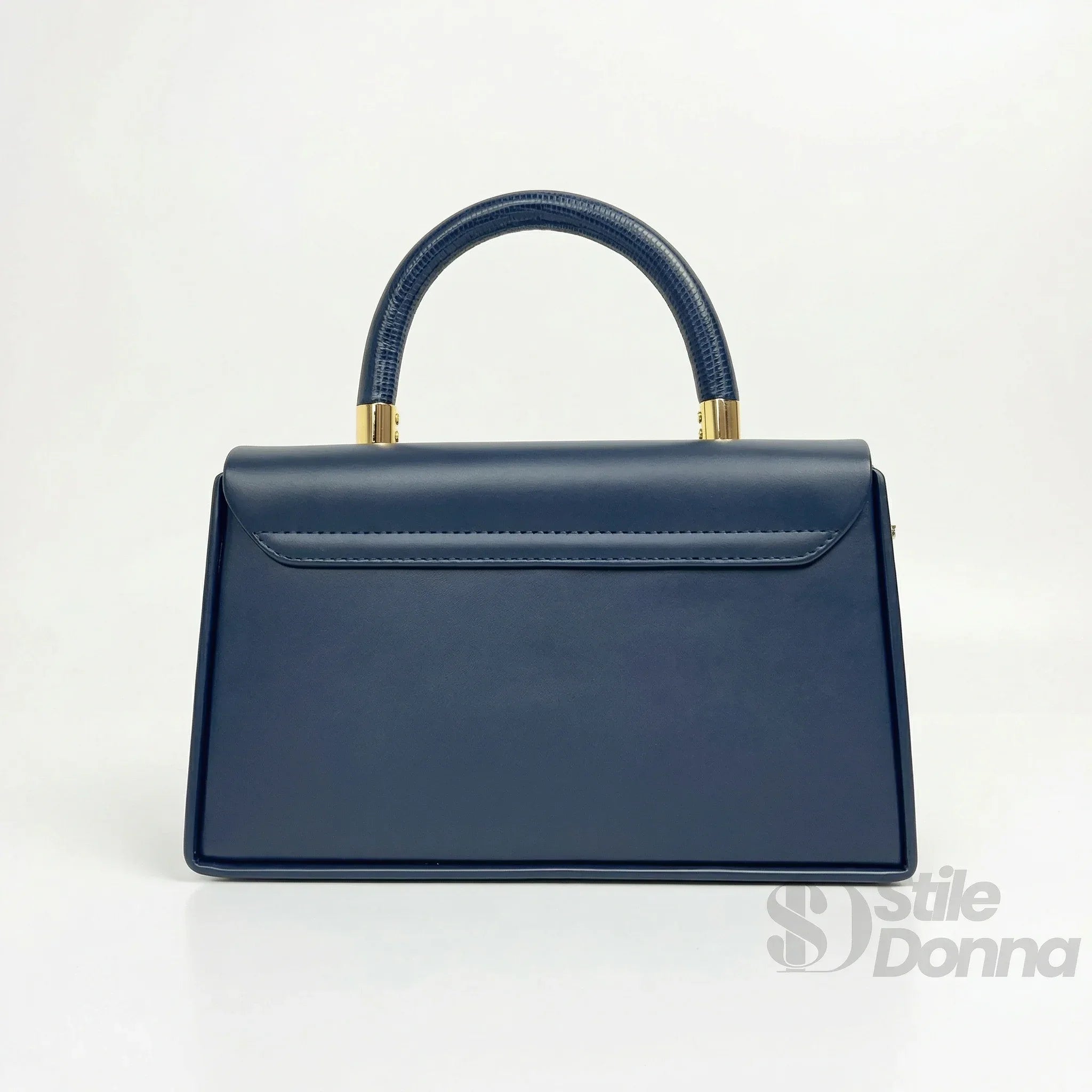 Herisson Firenze Borsa Strutturata Classica in Ecopelle con Hardware Oro - Stile Donna Bags