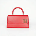 Herisson Firenze Mini Satchel con Top Handle in Ecopelle e Hardware Oro - Stile Donna Bags