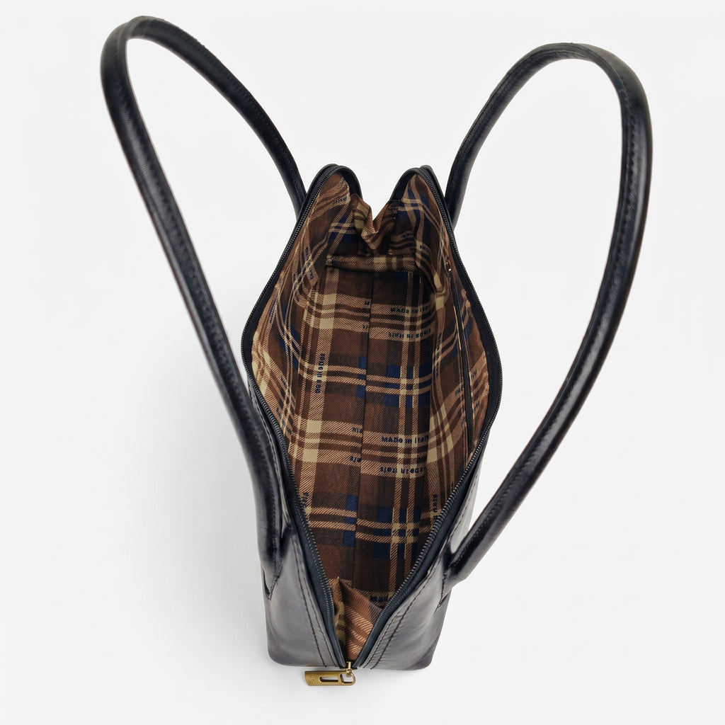 Lucy Borsa a Tracolla in Vera Pelle Made in Italy - Stile Donna Bags