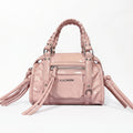 Coconuda Mini Bauletto con Manici Intrecciati e Frange - Stile Donna Bags