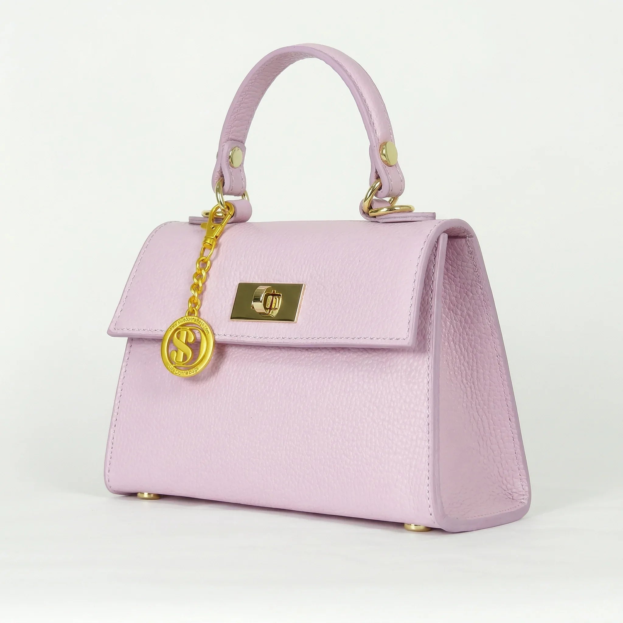 Mini Borsa Veron in Vera Pelle con Tracolla Rimovibile - Stile Donna Bags