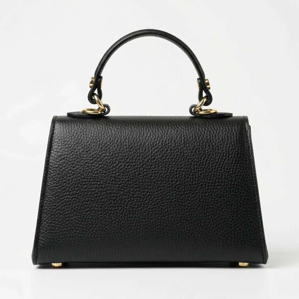 Mini Borsa Veron in Vera Pelle con Tracolla Rimovibile - Stile Donna Bags