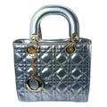 Mini Borsa in Ecopelle Verniciata Lucida con Tracolla Removibile e Cerniera Dorata - Stile Donna Bags
