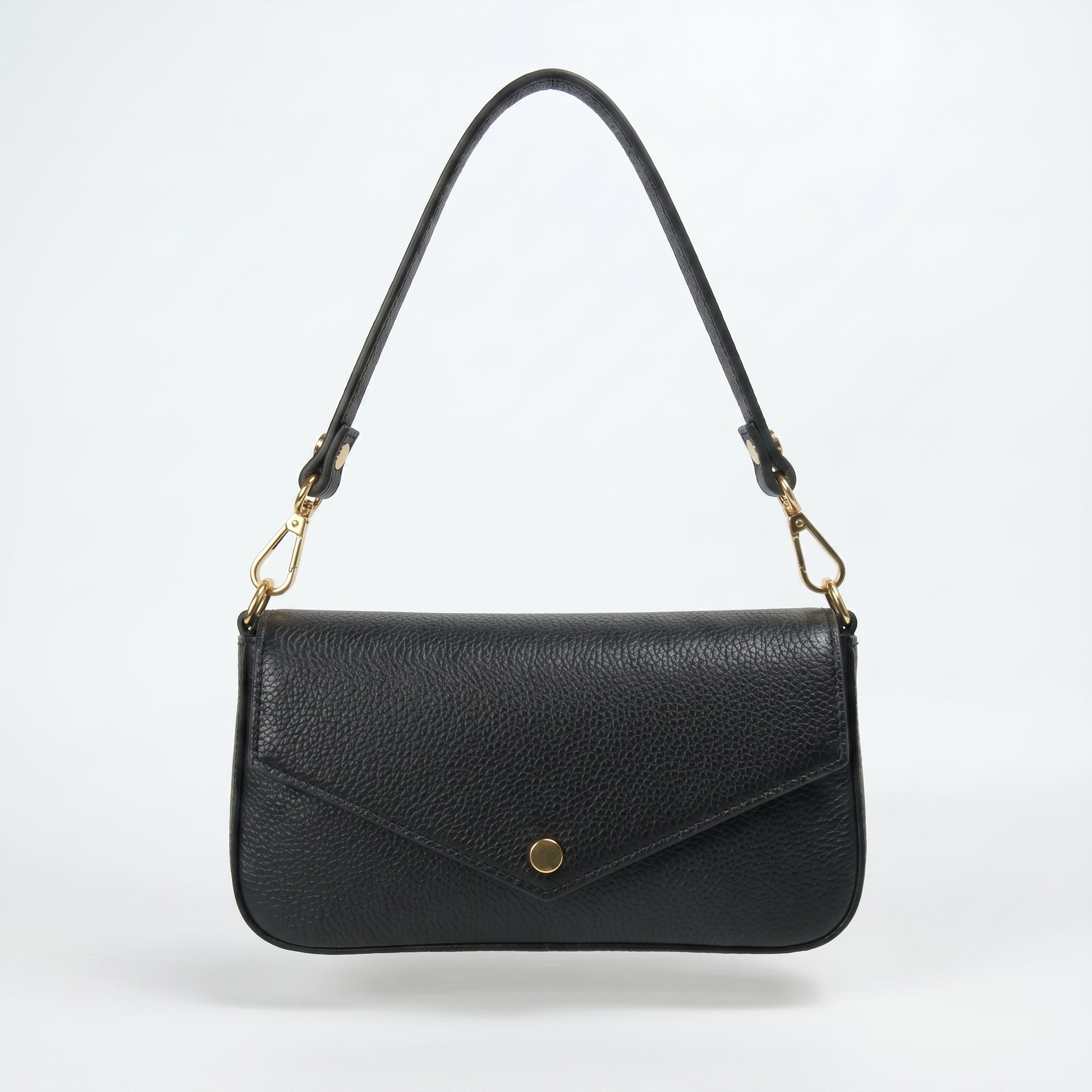 Monica Borsa a Secchiello in Vera Pelle con Tracolla Made in Italy - Stile Donna Bags