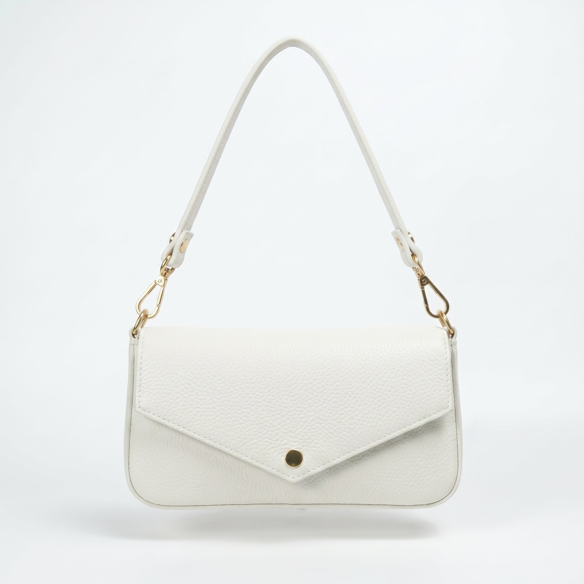 Monica Borsa a Secchiello in Vera Pelle con Tracolla Made in Italy - Stile Donna Bags