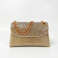 Pochette con Strass in Cristallo e Interno Microfibra Antistrappo - Stile Donna Bags