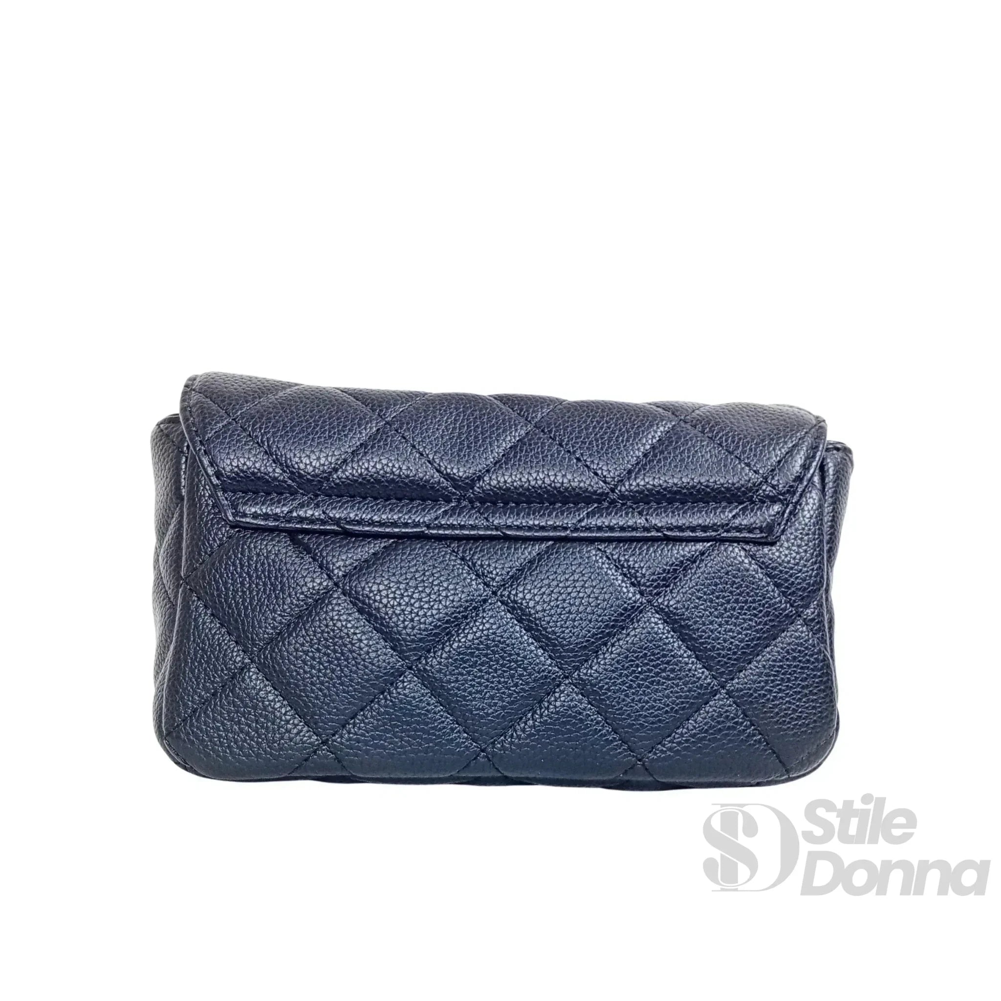 Pouch Clutch in Ecopelle con Catena Argento per Look Elegante - Stile Donna Bags