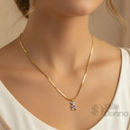 Sweetheart Collana con Ciondolo Orsetto in Argento Lucido - Stile Donna Bags