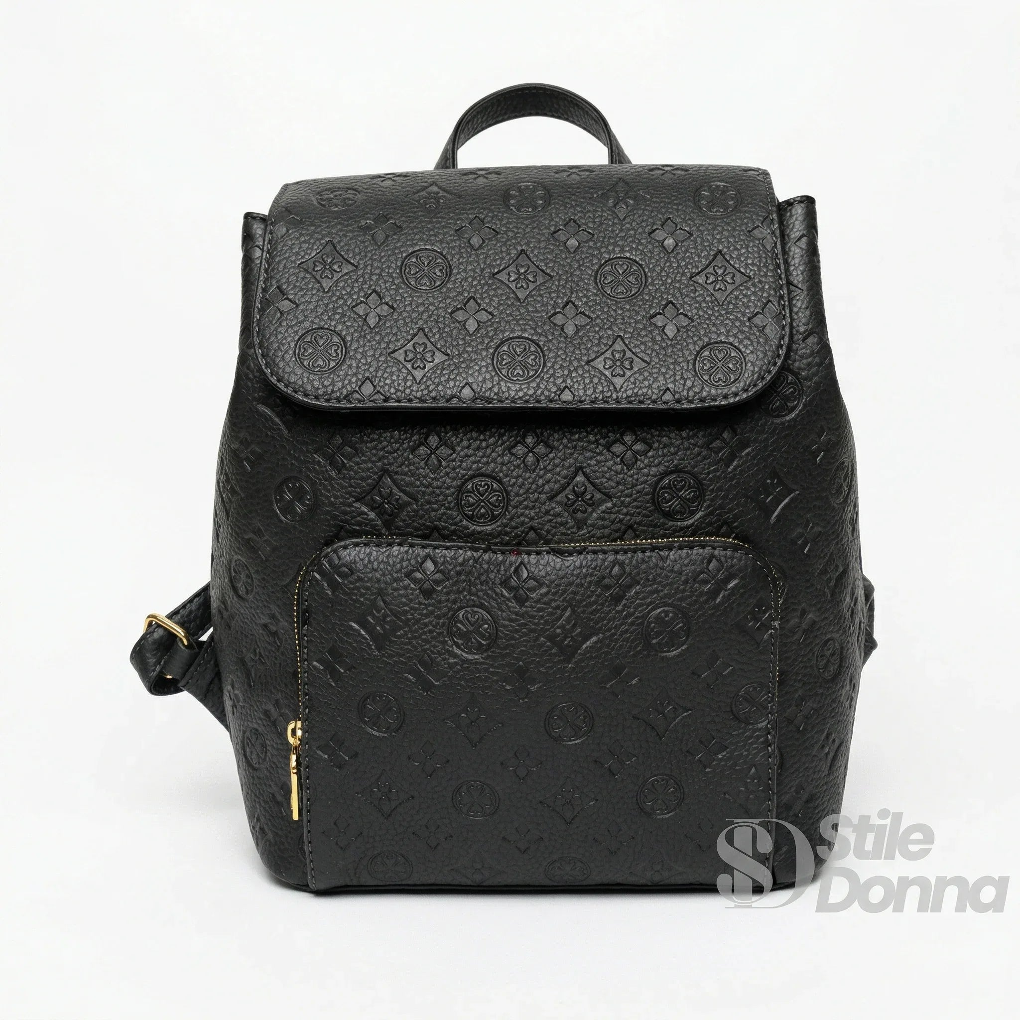 Zaino in Ecopelle Grigio per Uso Urbano e Professionale - Stile Donna Bags
