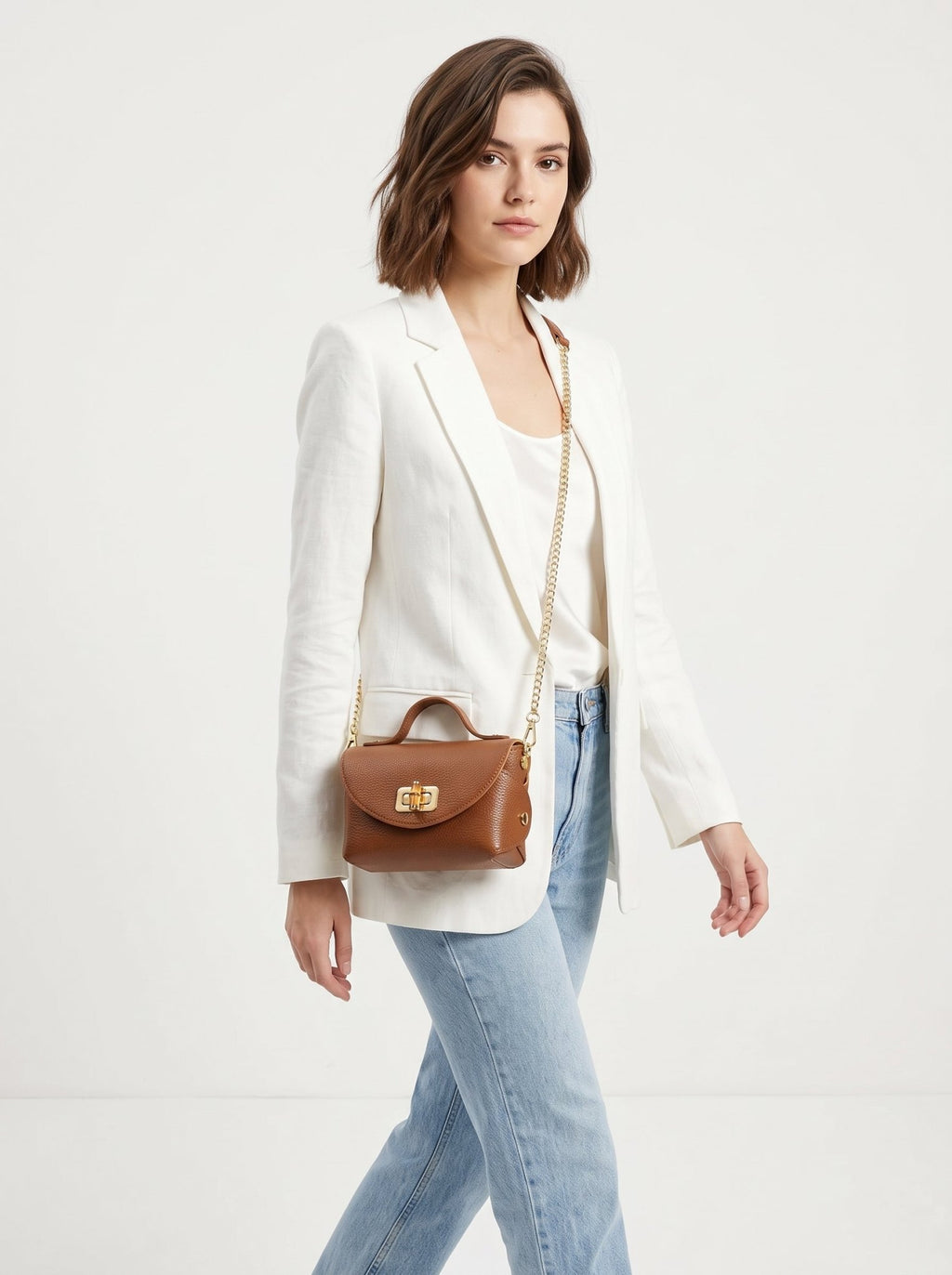 Amina Mini Borsa in Vera Pelle - Stile Donna - Catania