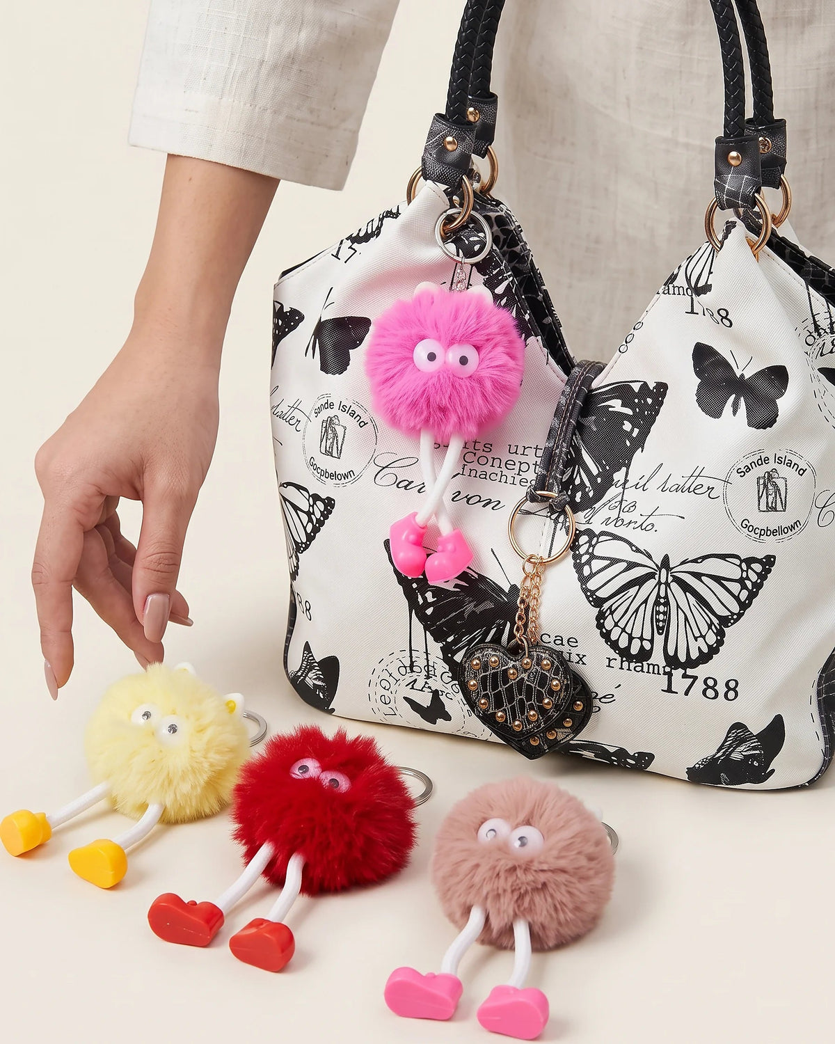 bag charm for women