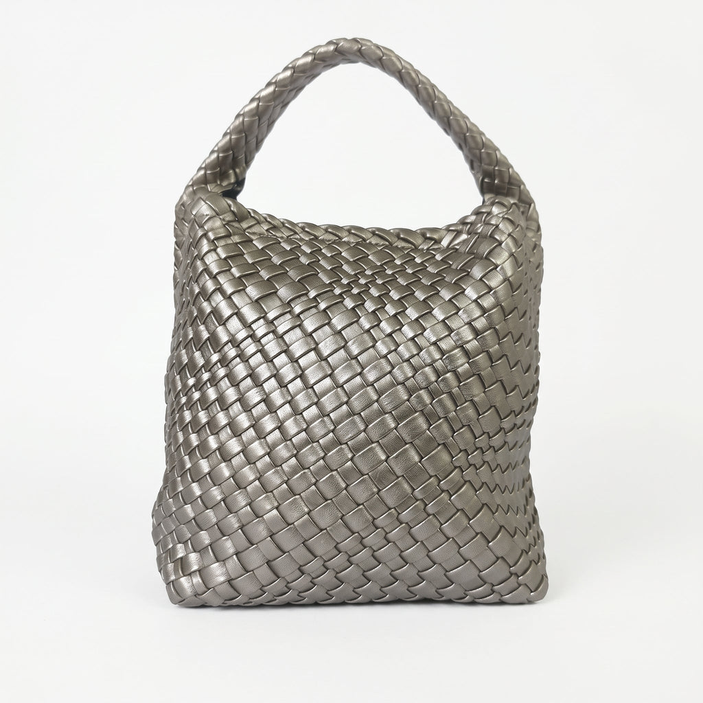 Borsa a Mano in Ecopelle Intrecciata - Stile Donna - Catania