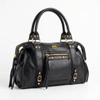 Borsa a Mano in Ecopelle Nera - Stile Donna - Catania