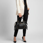 Borsa a Mano in Ecopelle Nera - Stile Donna - Catania