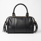 Borsa a Mano in Ecopelle Nera - Stile Donna - Catania