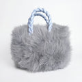 Borsa a Mano in Pelliccia Sintetica - Stile Donna - Catania