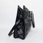 Borsa a Mano Nera con Stampa - Stile Donna - Catania