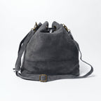 Borsa a Secchiello Scamosciata con Frange - Stile Donna - Catania