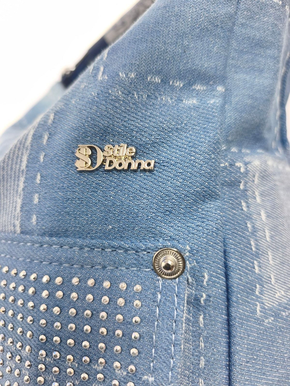 Borsa a Spalla in Denim Urban Edge - Stile Donna - Catania