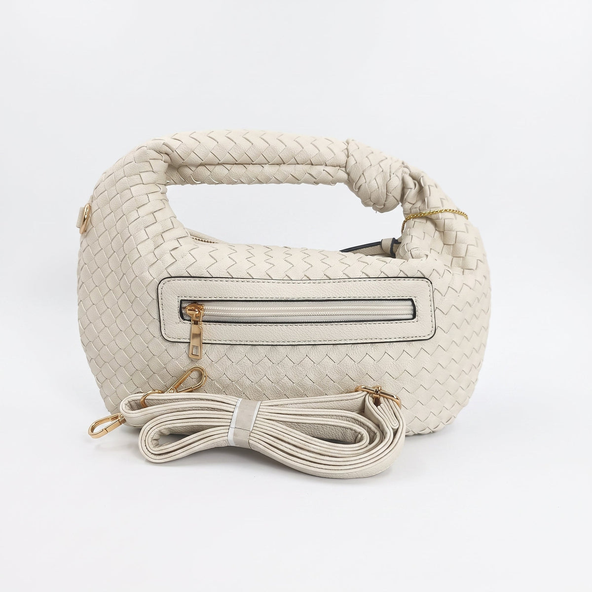 Borsa a Spalla Intrecciata con Nodo - Stile Donna - Catania