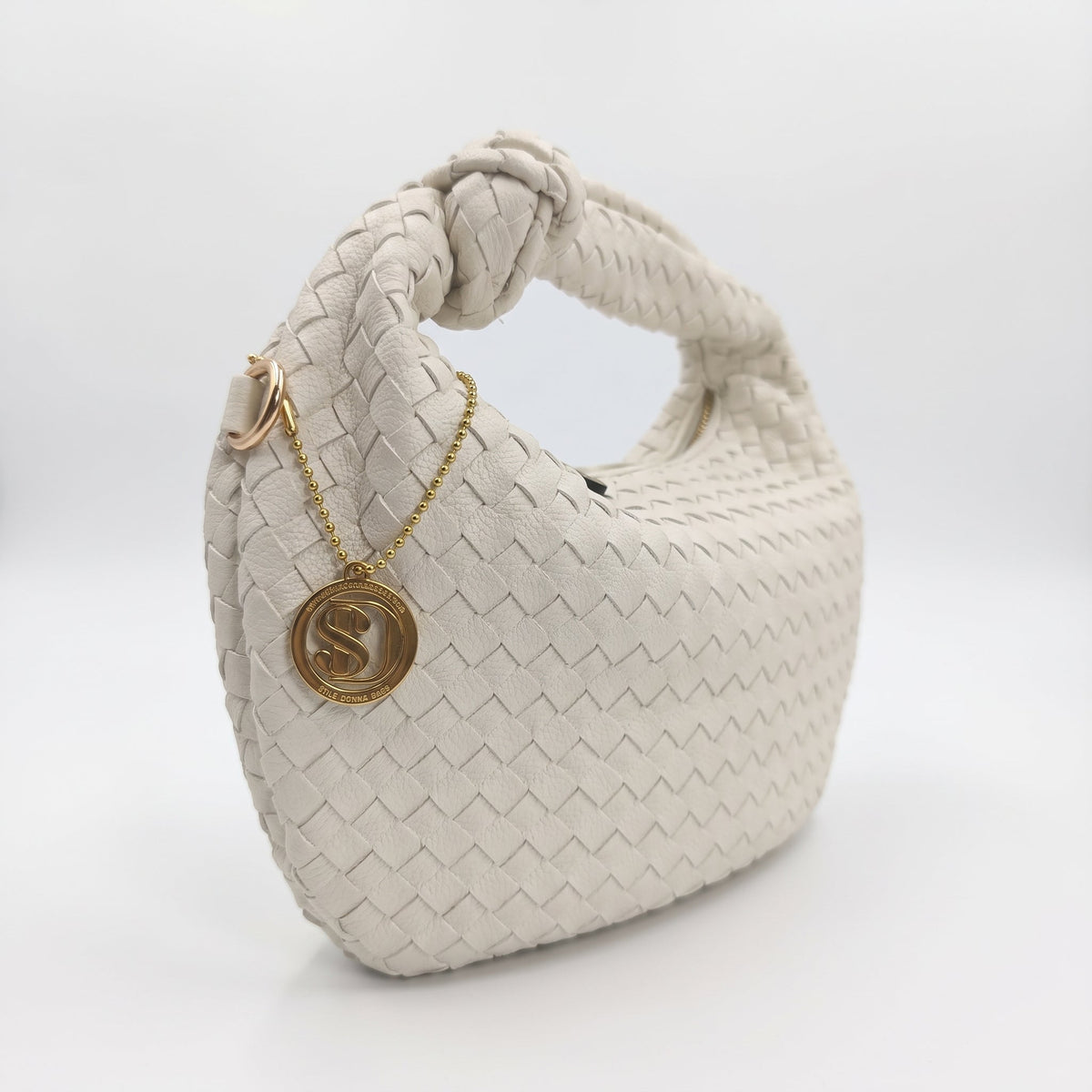 Borsa a Spalla Intrecciata con Nodo - Stile Donna - Catania