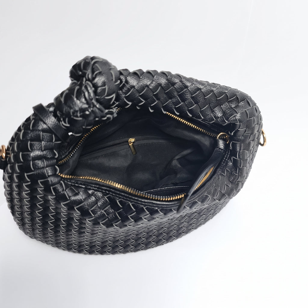 Borsa a Spalla Intrecciata con Nodo - Stile Donna - Catania