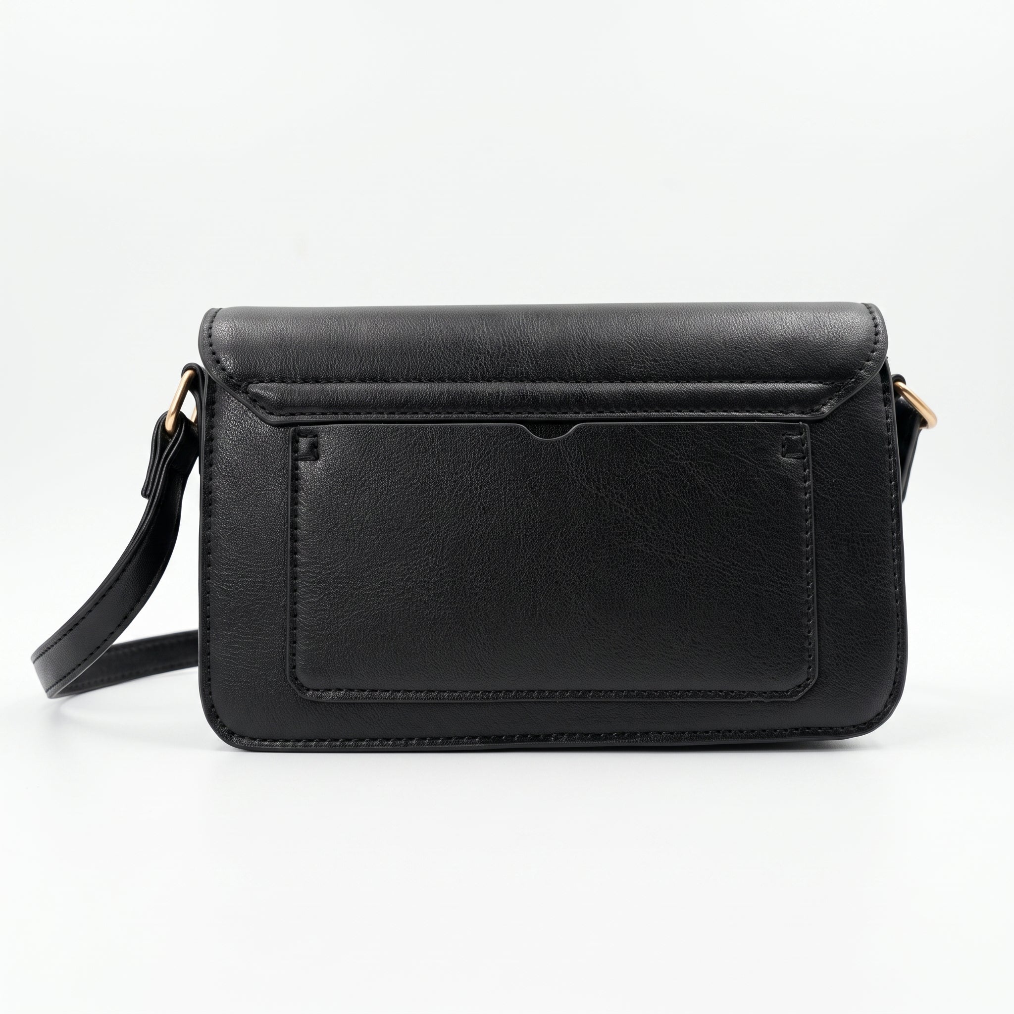 Borsa a Tracolla Charro con Logo in Metallo Dorato - Stile Donna Bags