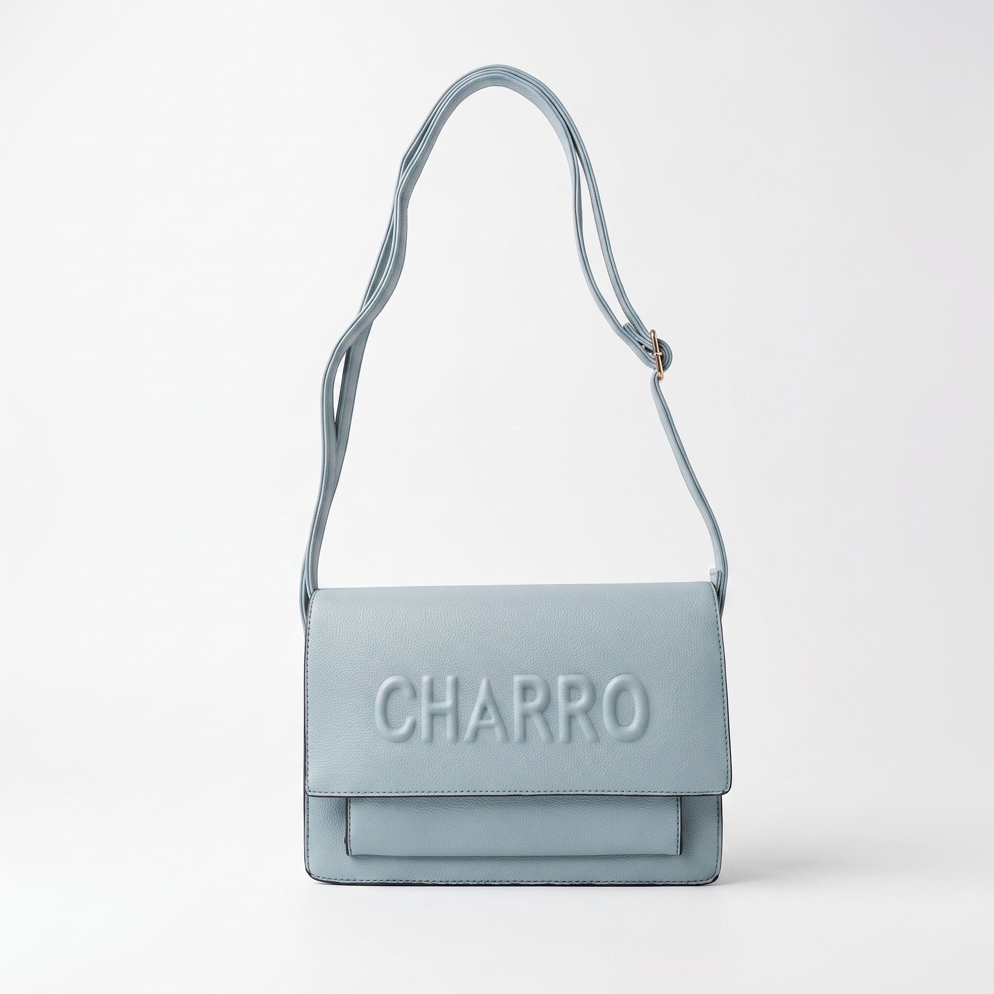 Borsa a Tracolla Charro con Logo in Rilievo - Stile Donna Bags