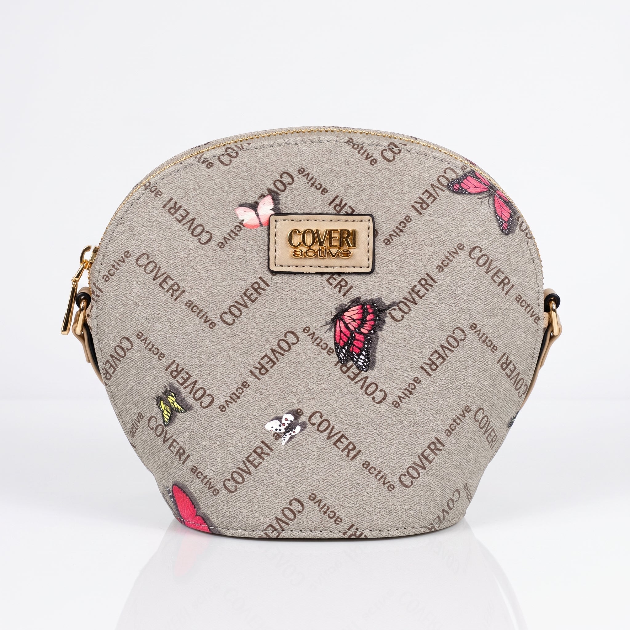 Borsa a Tracolla Coveri Active Tonda – Monogram con Farfalle - Stile Donna Bags