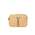 Borsa a Tracolla in Ecopelle Bicolore con Doppia Cerniera - Stile Donna Bags