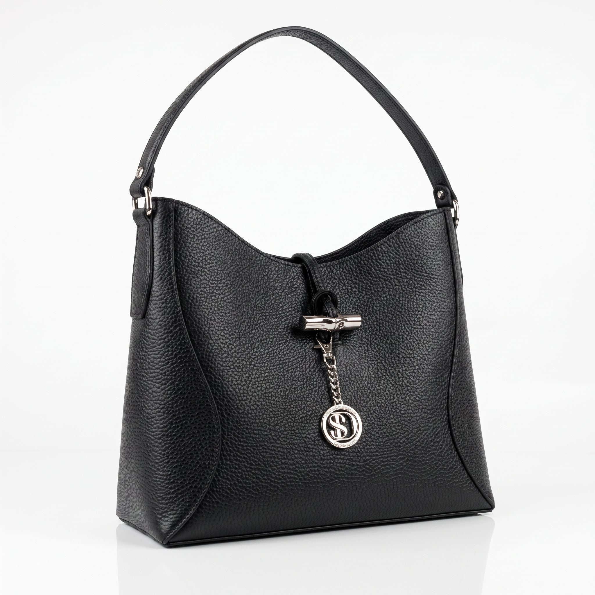 Borsa a Tracolla Lorenza in Vera Pelle Grande Capiente - Stile Donna Bags