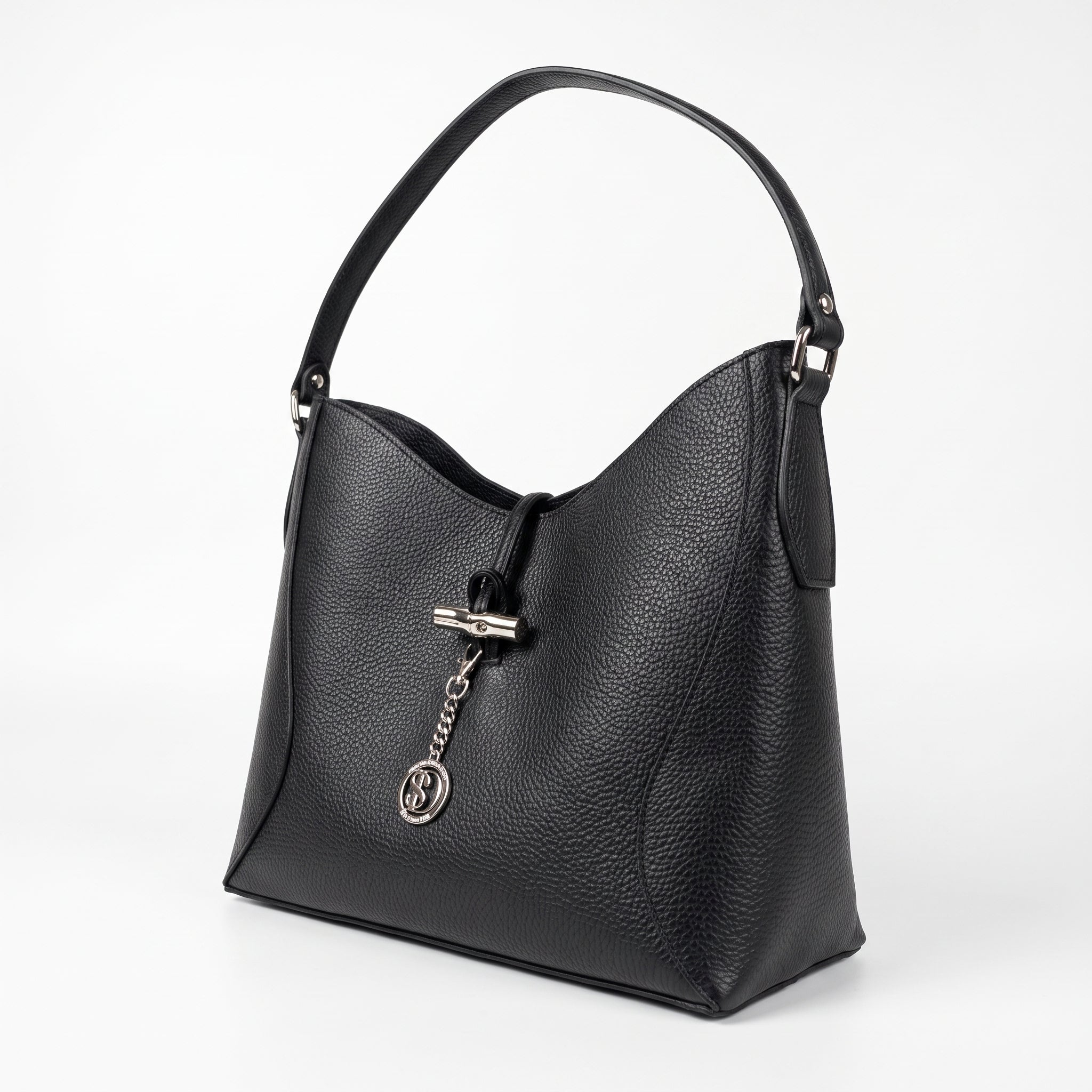 Borsa a Tracolla Lorenza in Vera Pelle Grande Capiente - Stile Donna Bags