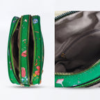 Borsa con Stampa Floreale Verde - Stile Donna - Catania