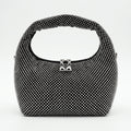Borsa da Sera in Mesh di Strass Oro - Stile Donna Bags
