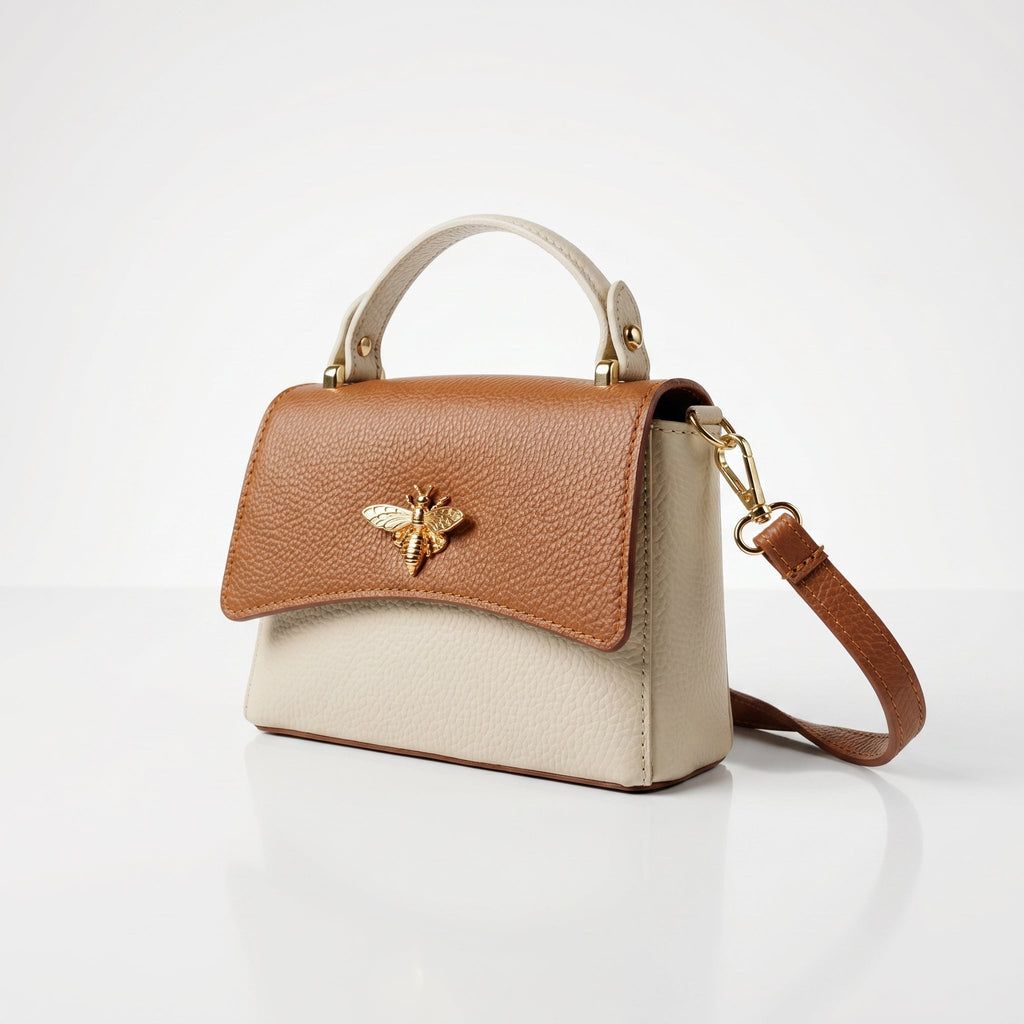Borsa Farfalla in Vera Pelle Made in Italy - Stile Donna Bags