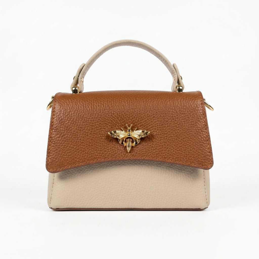 Borsa Farfalla in Vera Pelle Made in Italy - Stile Donna Bags