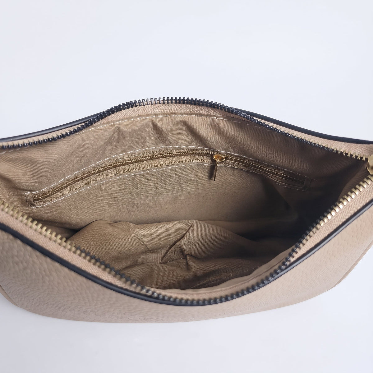 Borsa Hobo in Ecopelle Beige - Stile Donna - Catania