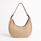 Borsa Hobo in Ecopelle Beige - Stile Donna - Catania