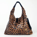 Borsa Hobo Leopardata in Ecopelle - Stile Donna - Catania