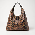 Borsa Hobo Leopardata in Ecopelle - Stile Donna - Catania