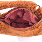 Borsa Hobo Trama Orsacchiotto Marrone - Stile Donna - Catania