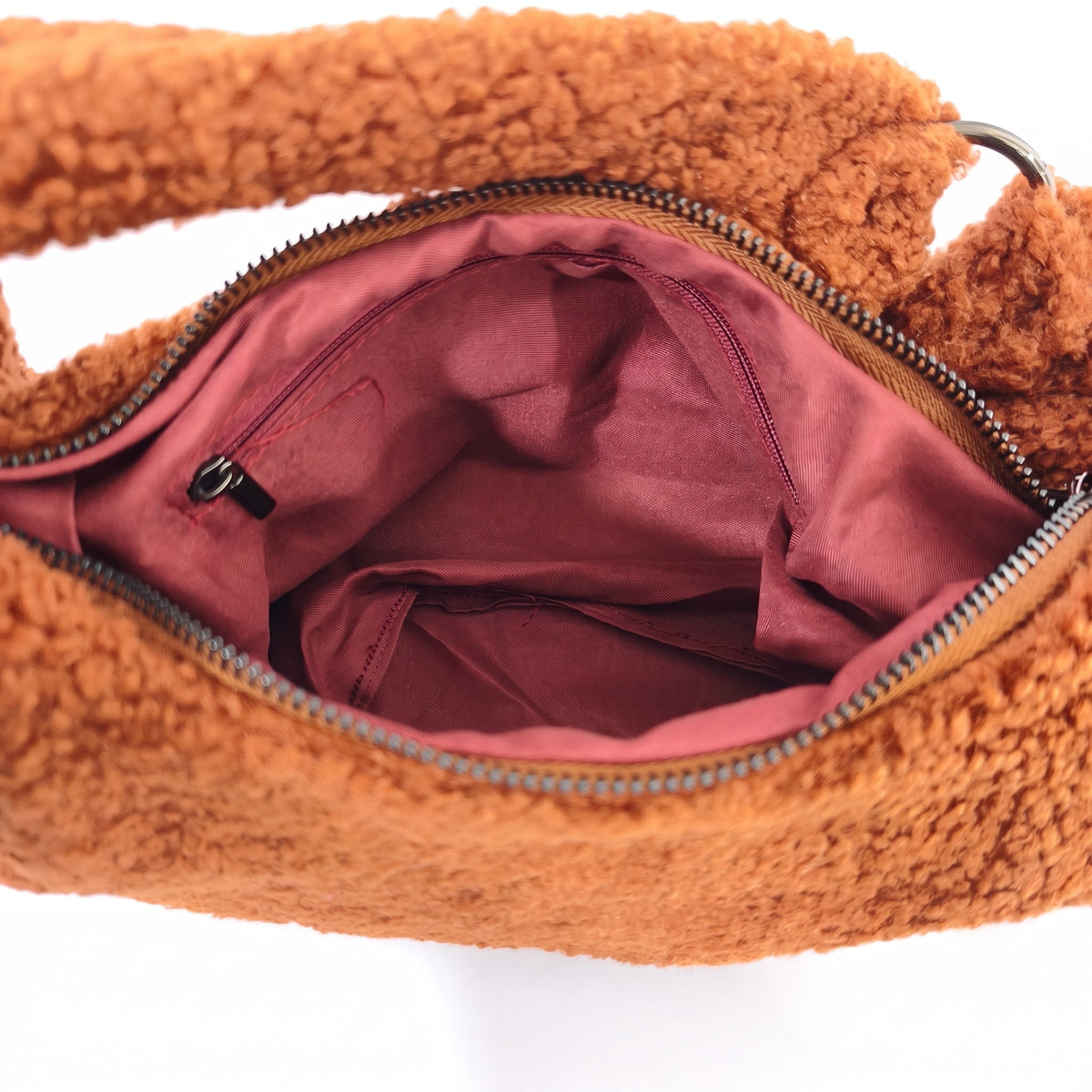 Borsa Hobo Trama Orsacchiotto Marrone - Stile Donna - Catania
